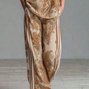 Printed Pants