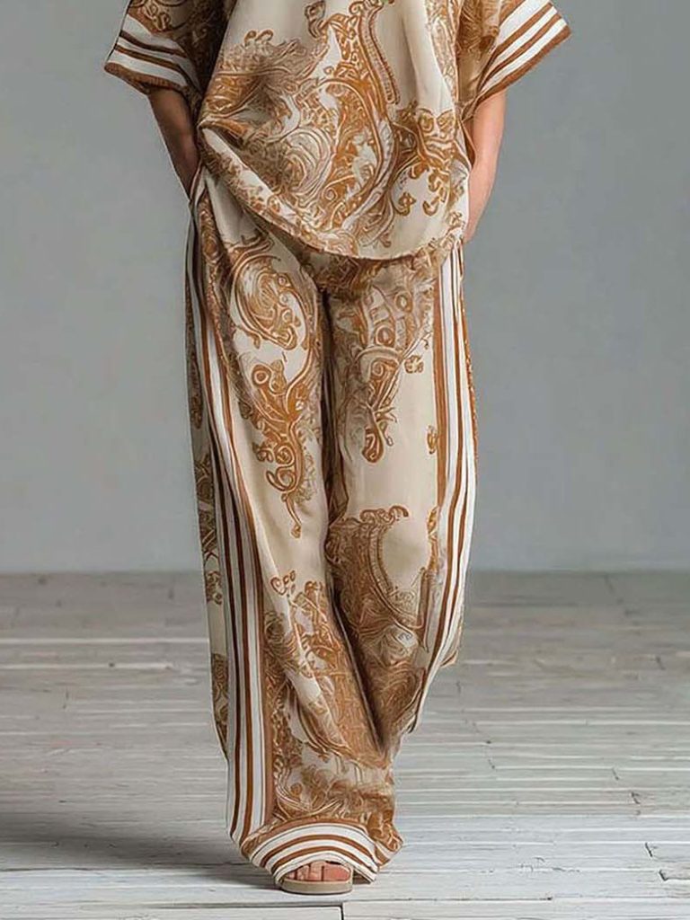 Printed Pants