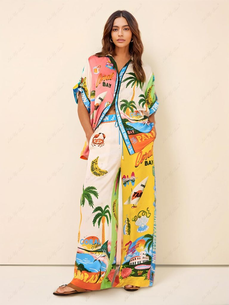Printed Resort Two-Piece Set